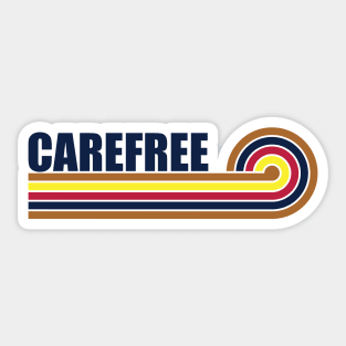 Carefree Arizona horizontal sunset Sticker